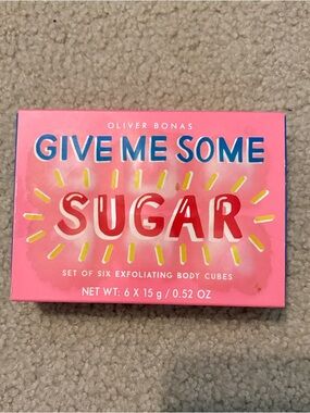 5 for $25 item 🌸 Oliver Bonas "Give Me Some Sugar" Exfoliating Body Cubes